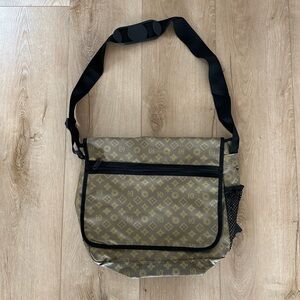 Stussy LV Monogram Cease and Desist Messenger Bag.